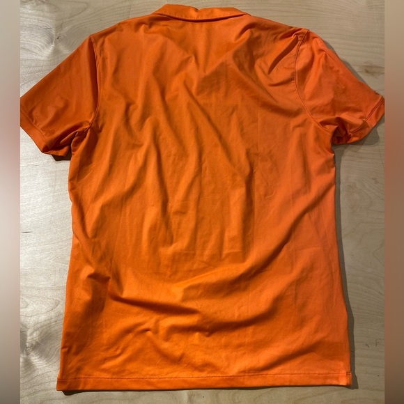 Nike Golf Men's Orange and Gray Polo Shirt Medium (MW) - Picture 13 of 14
